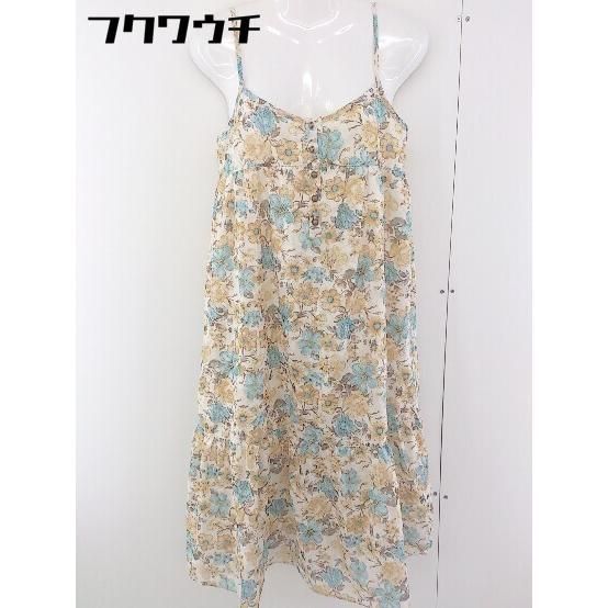 ★ ビームスボーイ コットン 100% キャミソール ワンピース 派手柄 花柄 美品BEAMS BOY 花柄キャミソールロングワンピース - メルカリ