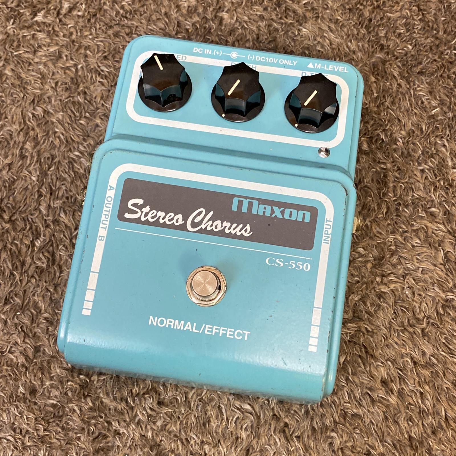 尾張小牧店】【楽器】 中古 Maxon | マクソン エフェクター CS-550  