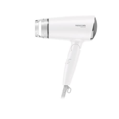 新作登場，お得 テスコム ヘアドライヤー マイナスイオン 冷風 軽量 折りたたみ naturam ホワイト TD200B-W その他