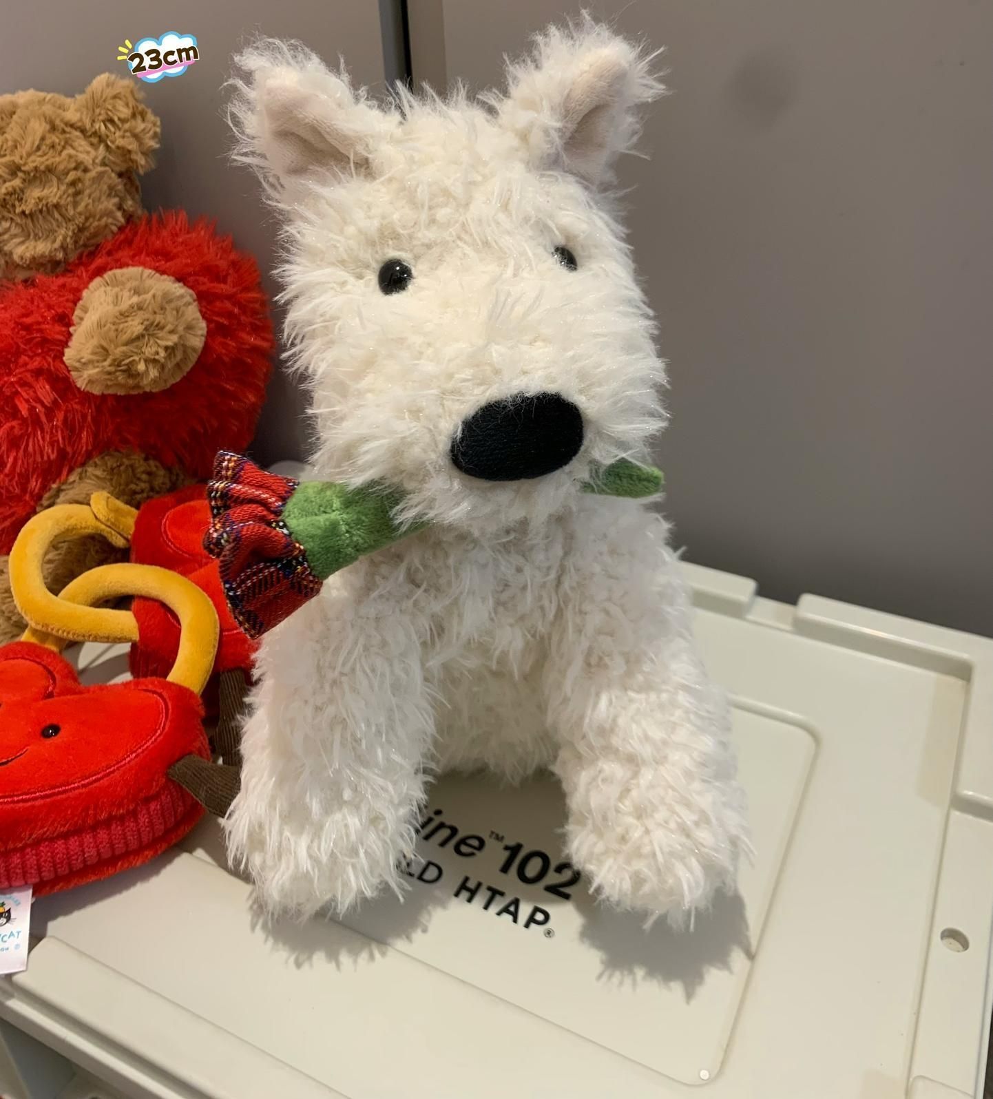 JELLYCATローズウェストハイランド子犬人形 バレンタインデーの贈り物 とてもかわいい LEMON SHOPS