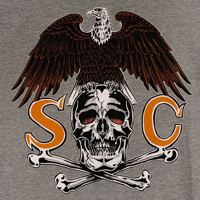 チャレンジャーサブカルチャー　SUBCULTURE EAGLE SKULL T-SHIRT 2