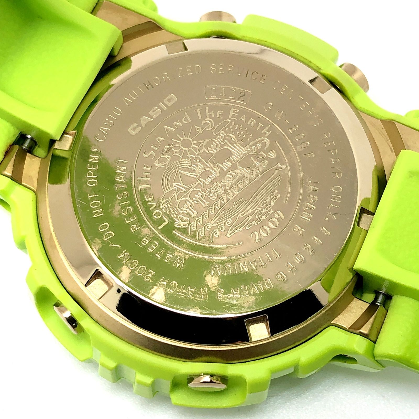 CASIO G-SHOCK フロッグマン(雨蛙) グリーン これぞTHEフロッグマン！アマガエルGW-200F-3 | G-SHOCK買い取り