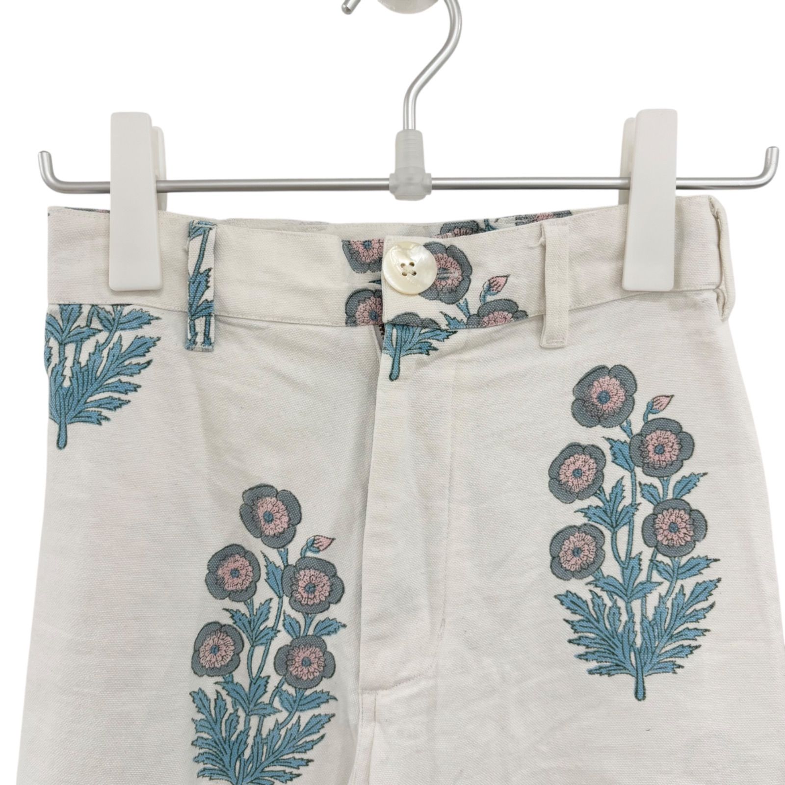 RE245 SZ Blockprints エスゼットブロックプリント Disco Pants poppy