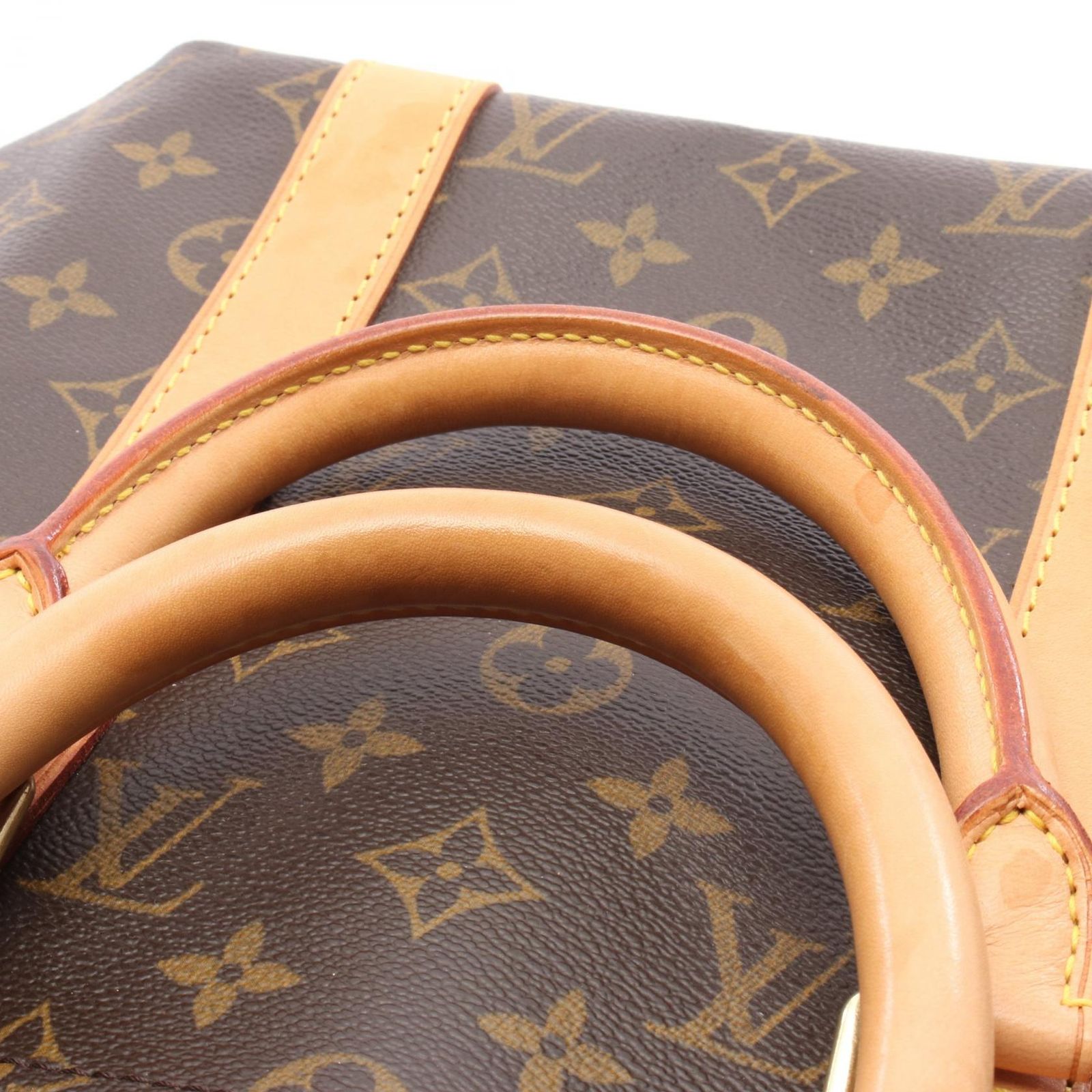 BURBERRY BLACK LABEL ボストンバッグ ナイロン カーキ