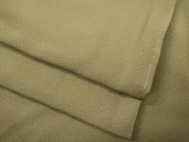 平和屋着物●上質な色無地 木蘭色 正絹 CAAY5126ut