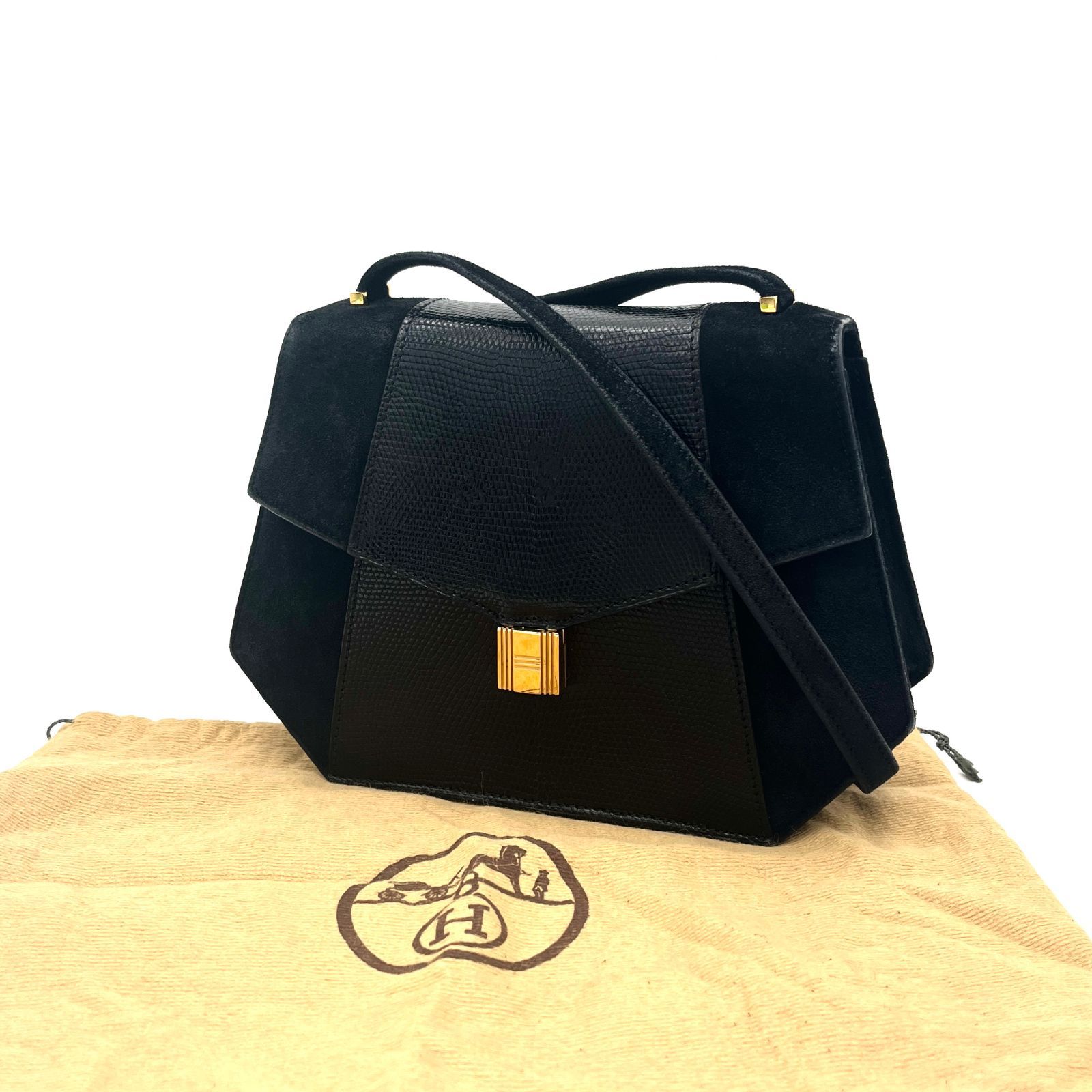 良品 HERMES エルメス ラプソディー カデナ ロック 金具 ドブリス  