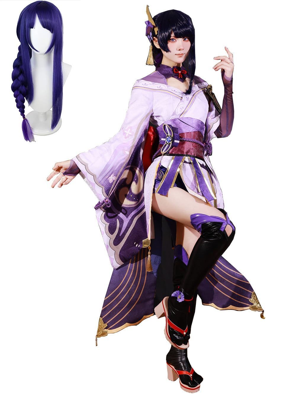 五次元 高品質 コスプレ ウィッグ付き フォカロルス 原神 コスプレ衣装 大人用 仮装 文化祭 イベント コスチューム ステージ服 Furina cosplay BJ0919ML04