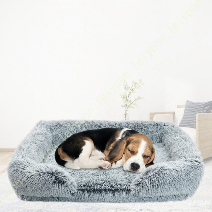 犬 ベッド ペットベッド 猫ベッド ペットソファー 洗える 大型犬 中型犬 フワフワ 丈夫 冬 四季適用 姿勢 防寒 耐噛み素材 破れない 滑り止