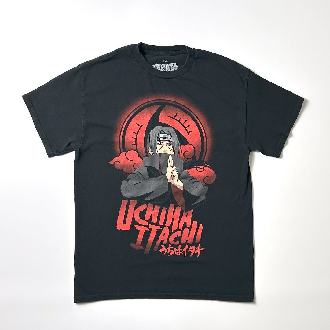 NARUTO 鬼鮫 アニメTシャツ NARUTO 暁 イタチ 鬼鮫 Tシャツ こんな個体あるのか