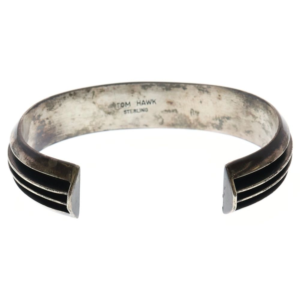 TOM HAWK 3ライン バングル インディアンジュエリー ナバホ族 Tom Hawk