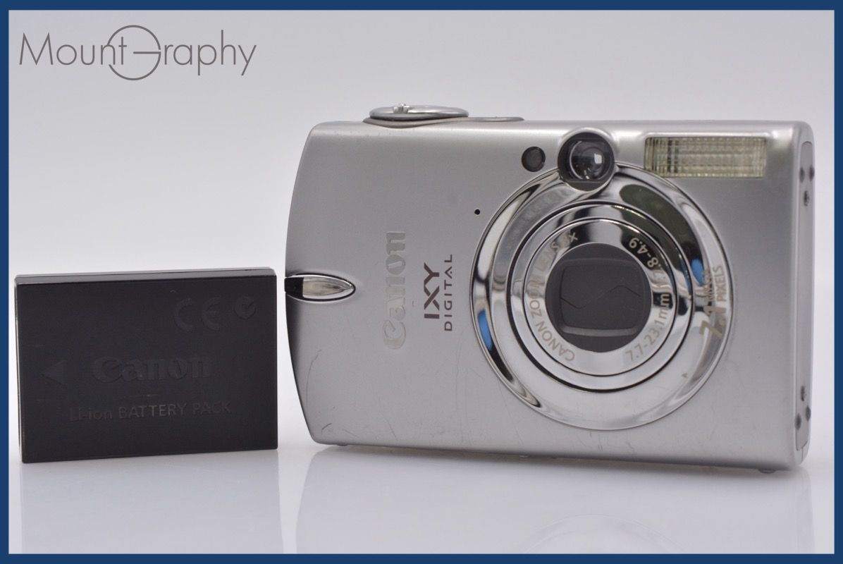 ☆ジャンク特価☆ キヤノン Canon IXY DIGITAL 700 3x バッテリー付属
