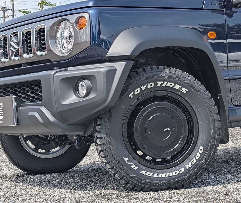 雑誌撮影使用済 ジムニーシエラ ノマド JB74 16インチ LEXXEL