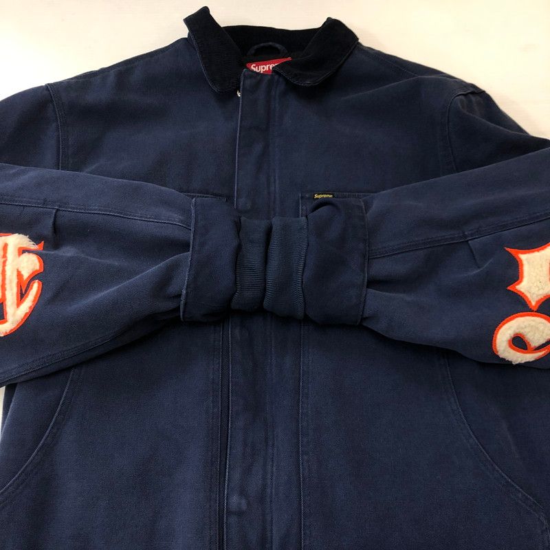 supreme 25ss ワークジャケット Leather Collar Utility Jacket | Supreme 25ss
