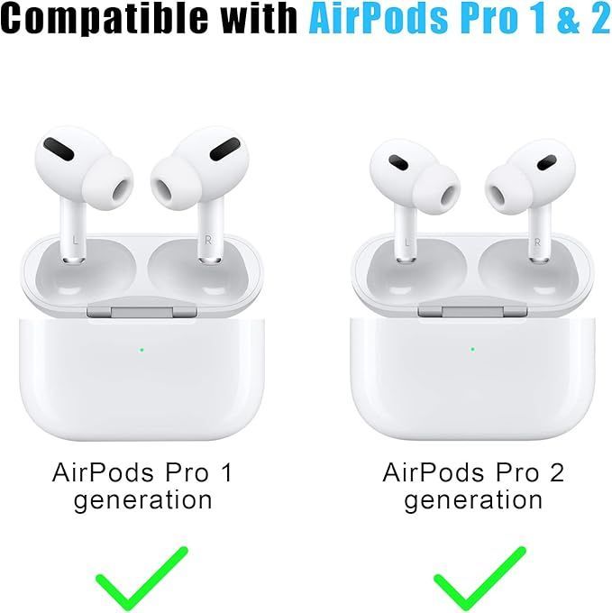 YUWAKAYI イヤーピース AirPods Pro 第1/2世代対応 シリコン イヤーチップ (S/M/Lサイズ 各1ペア) 柔らかい 滑り止め  携帯用収納ボックス付き - メルカリ