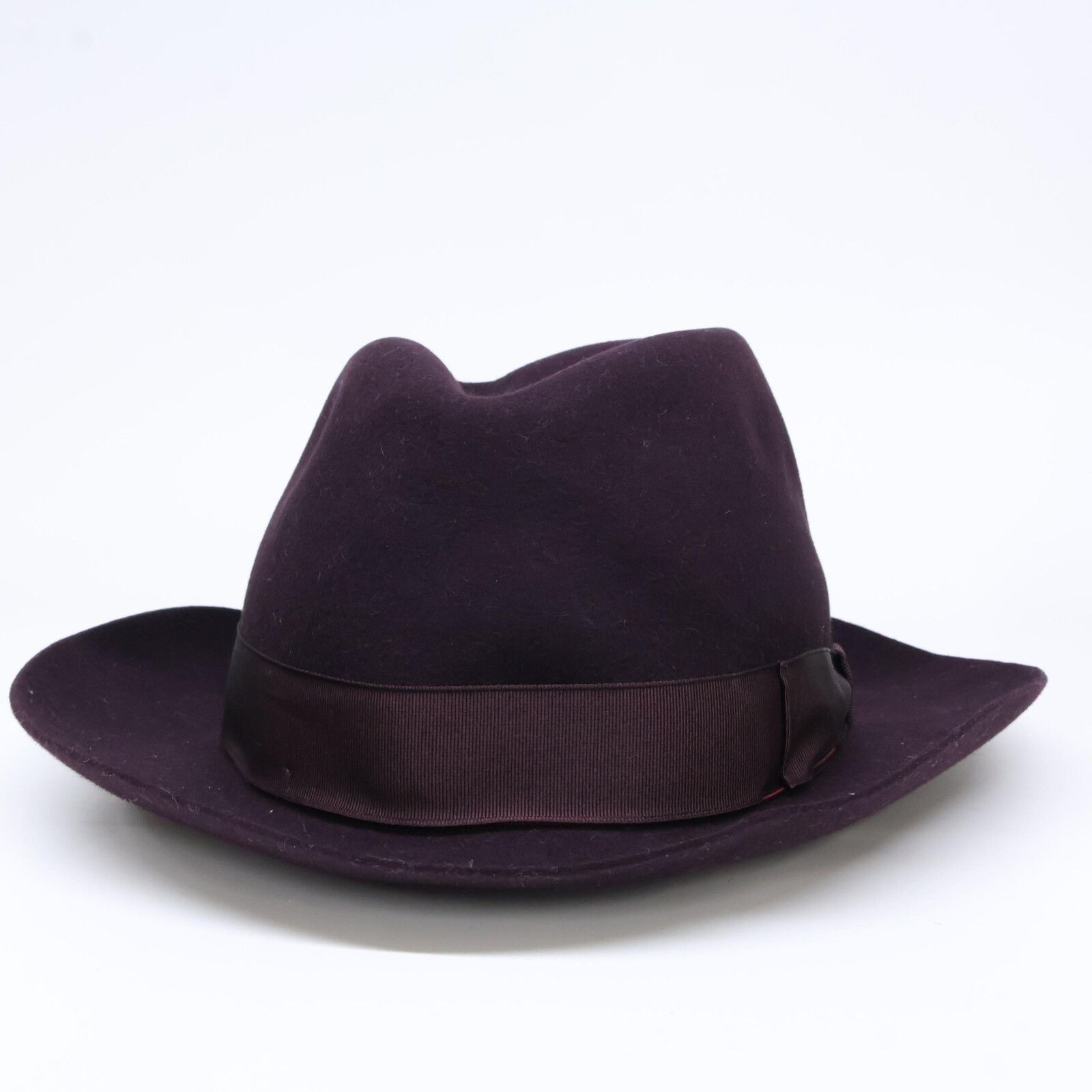 極美品✨ ボルサリーノ カーサ Casa ラビットファー ハット 59 ネイビー イタリア Borsalino(ボルサリーノ) ラビットファーフェルト中