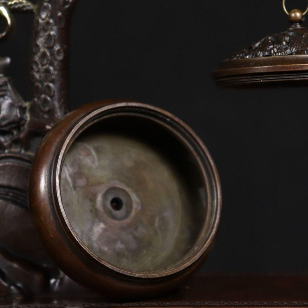 銅 細工 松鶴弔り炉 香炉 家庭置物 装飾品 工芸品 銅 細工 松鶴弔り炉 香炉 家庭置物 装飾品 工芸品 - メルカリ