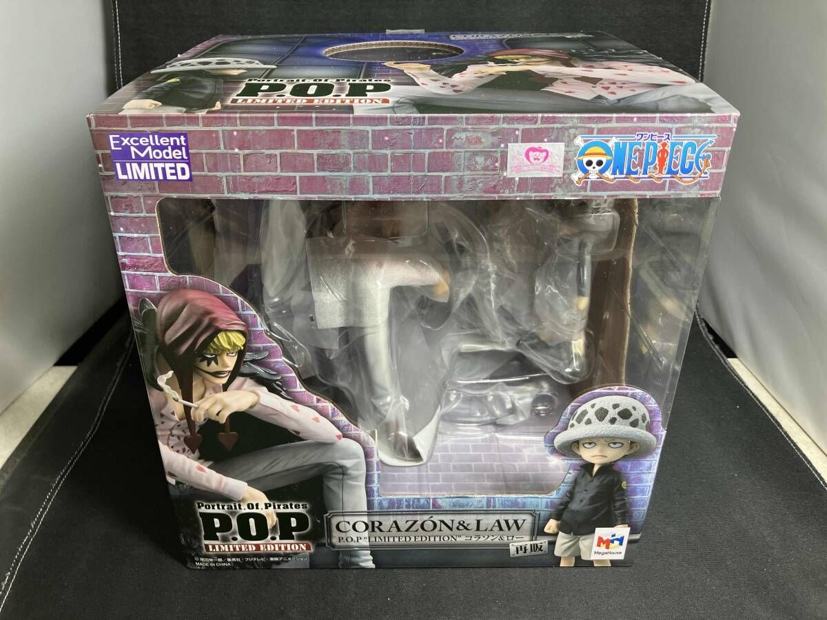 現状品 (再販)P.O.P LIMITED EDITION コラソン&トラファルガー・ロー プレバン限定 ワンピース/P.O.Pシリーズ