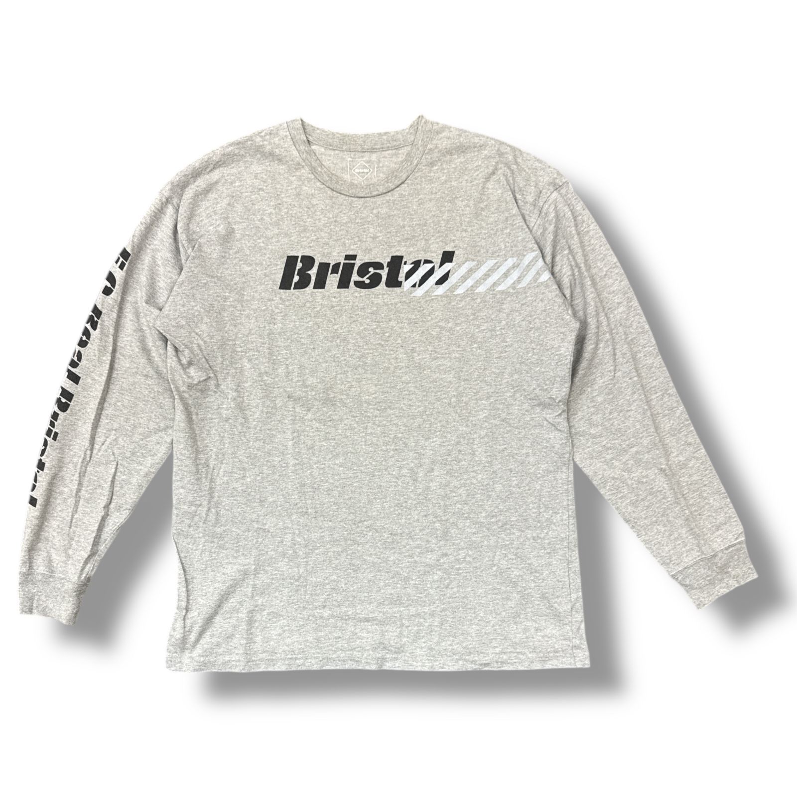 参考上代14300円 F.C.R.B. (F.C.Real Bristol) 20AW STENCIL L/S TEE 