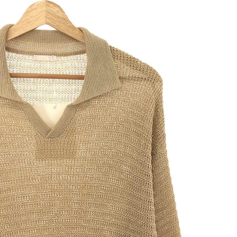 Blanc YM / ブランワイエム | 2023SS | Skipper Knit Shirt