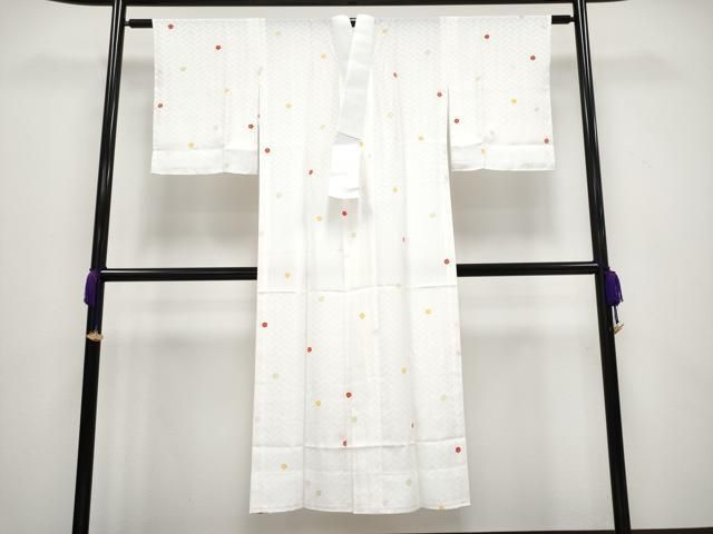 平和屋着物 洗える最 着物 英 はなぶさ謹製 長襦袢 舞花文 CYAA3359s5