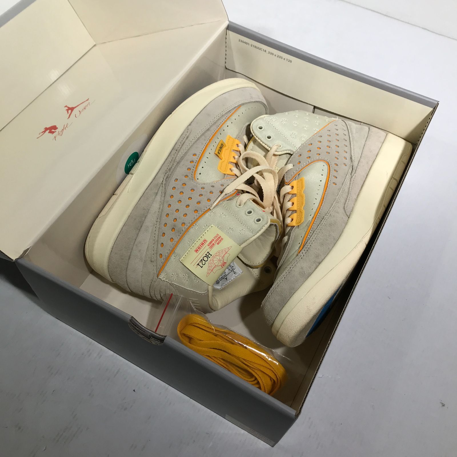城東80-043】UNION LA × NIKE AIR JORDAN 2 ユニオン LA × ナイキ エア 