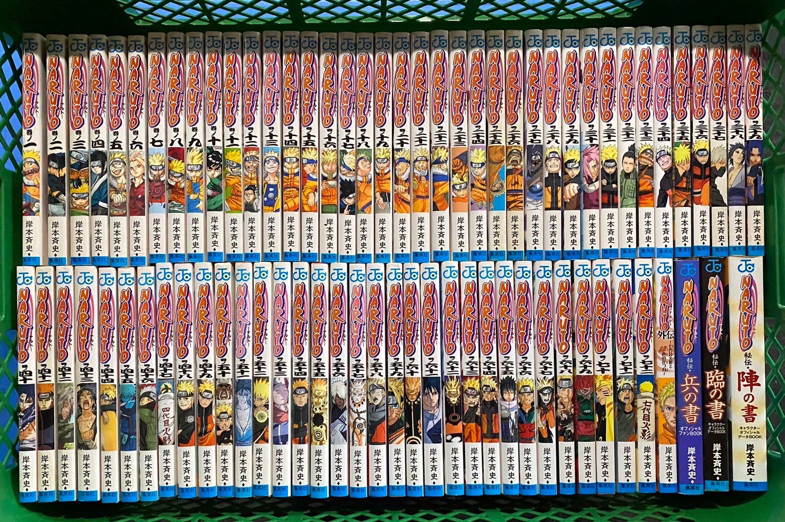 独特な店 新品、未使用 NARUTO ナルト 全72巻完結セット+おまけ付き