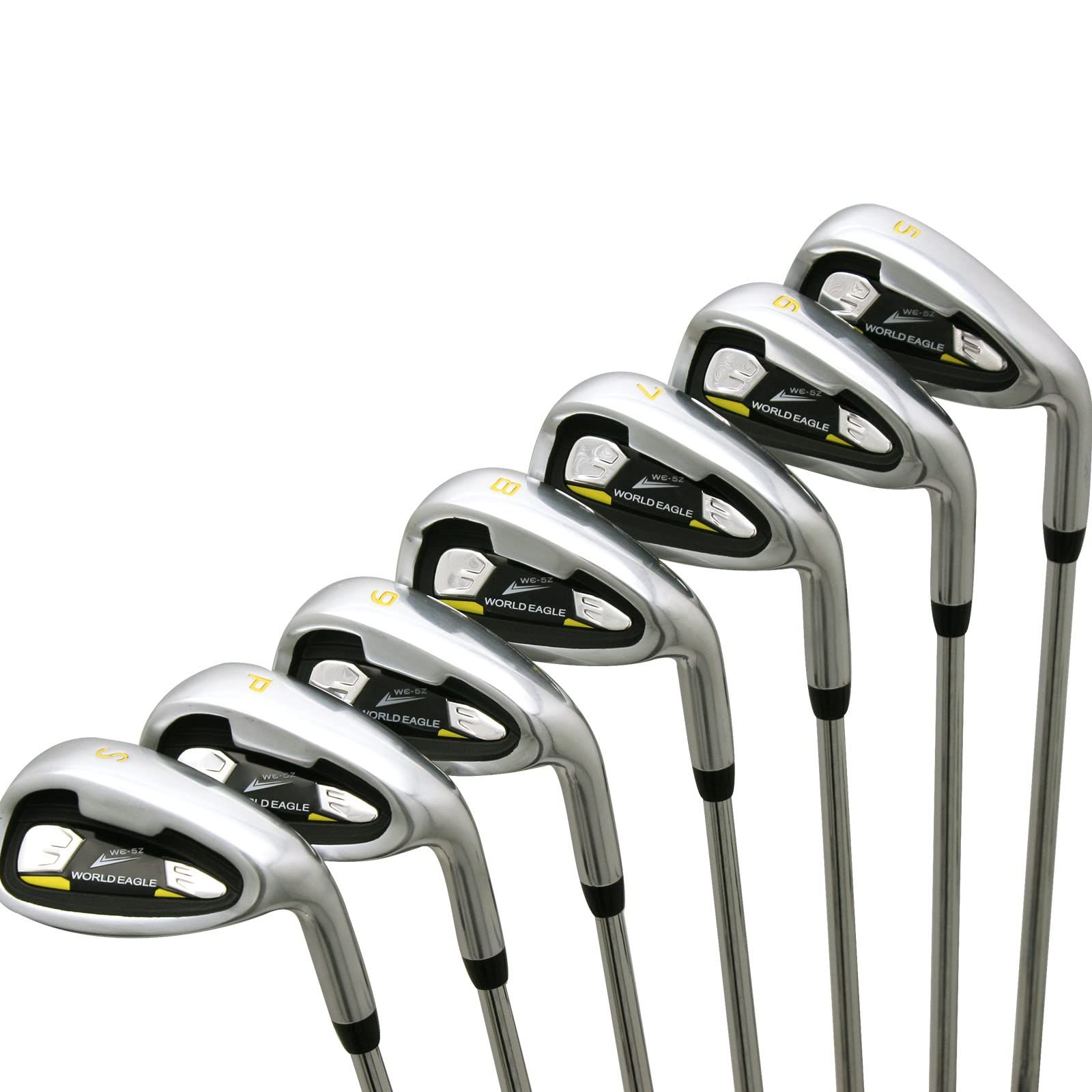 WE-5Z-iS-BK-S フレックスS 右用 ブラック アイアンセット S メンズ 5Z EAGLE ワールドイーグル WORLD