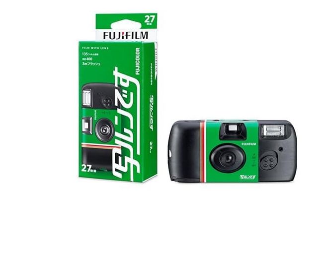 富士フイルム FUJIFILM フジカラーレンズ付フィルム 写ルンです スタンダードタイプ 5枚