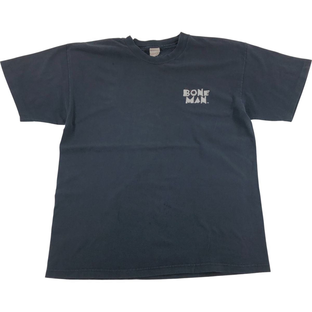 古着 90年代 BONE MAN ドクロ柄 スカル柄 バックプリント プリントTシャツ メンズXL相当 ヴィンテージ|eaa540312
