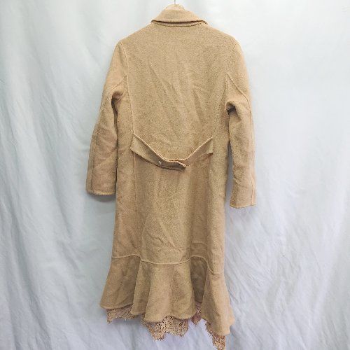 ◇ ⊇ SAISON DE PAPILLON セゾンドパピヨン 無地 長袖 ロングコート