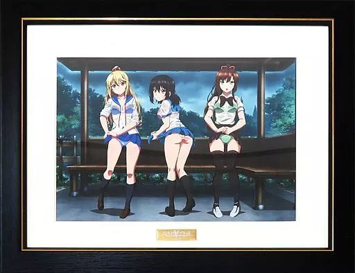 セル画 原画 付属品付 OVA ストライク ザ ブラッドFINAL ×THEキャラSHOP キャラアートグラフ 雨宿りver.