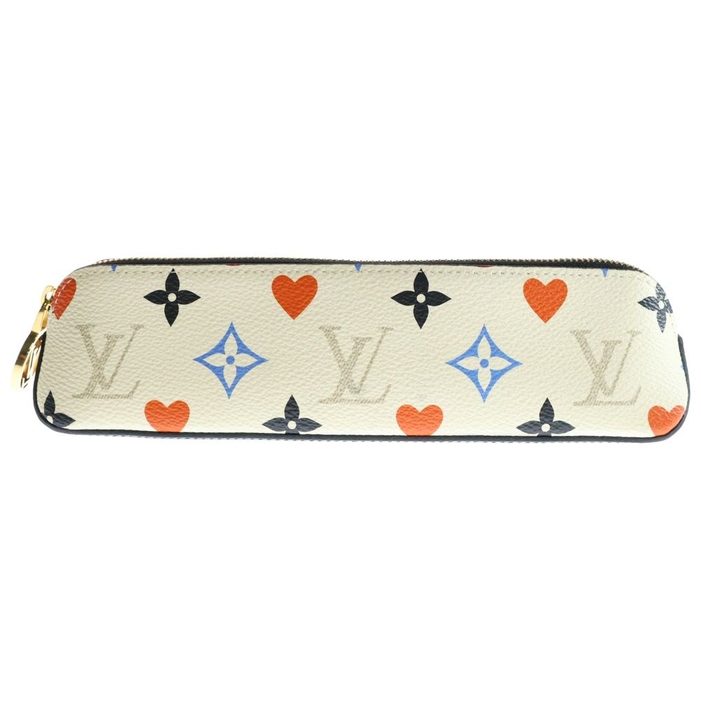 LOUIS VUITTON ルイヴィトン トゥルース エリザベット モノグラム ゲームオン ペンケース ポーチ マルチ GI0585