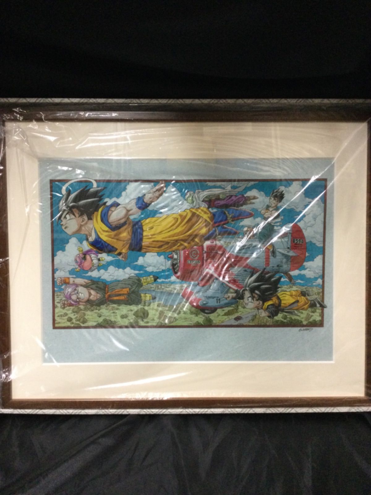 ドラゴンボール複製原画(B4サイズ) 「鳥山明の世界展」 悟空