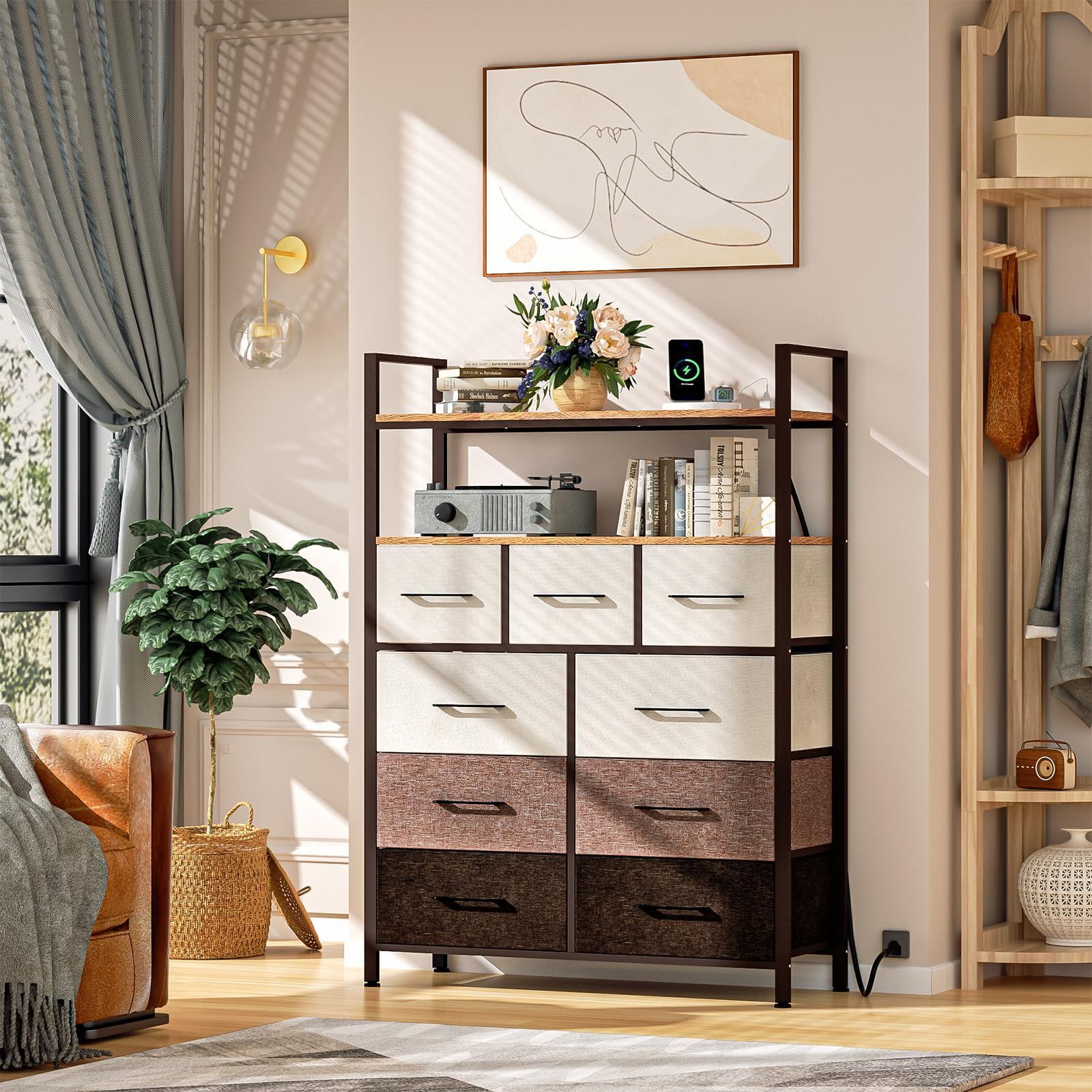 EHK42 岩谷堂箪笥 菊幸 焼印 横長タンス 鍵付き 整理タンス 伝統工芸 欅