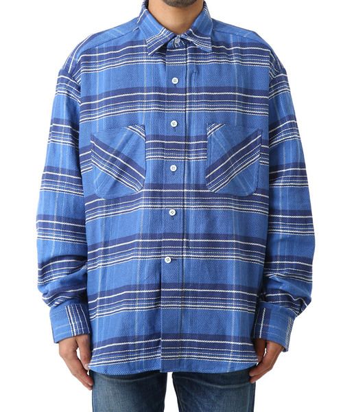 【美品】UNUSED 18AW US1482 Check shirt 美品】UNUSED 18AW US1482 Check shirt