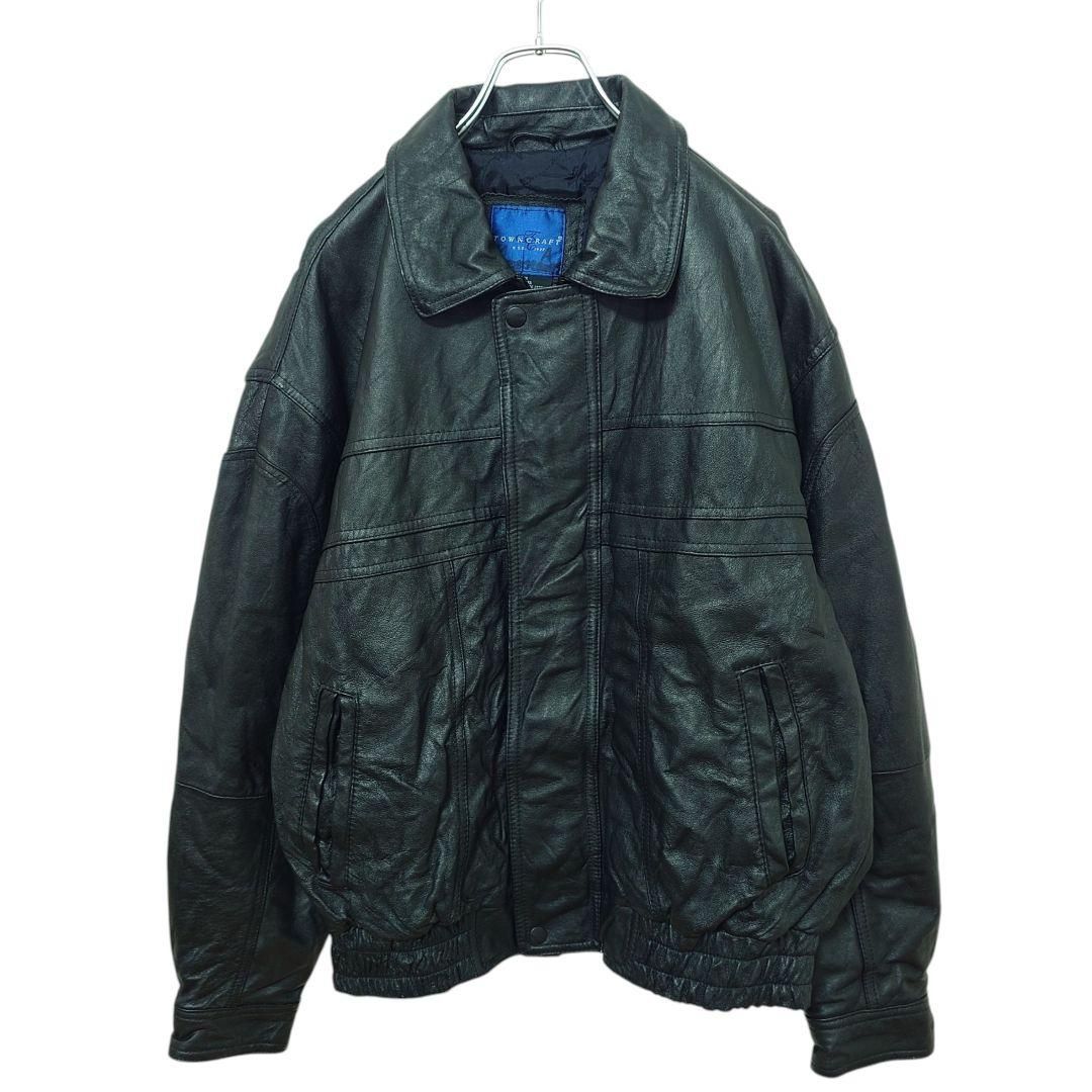 TOWNCRAFT】80s 青タグ 本革 ピッグレザージャケット A-4010 - メルカリ