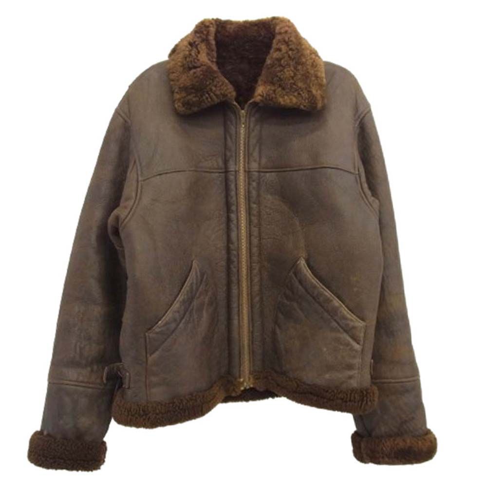 ヴィンテージ Vintage Vintage 60～90s ムートンジャケット ボアジップ