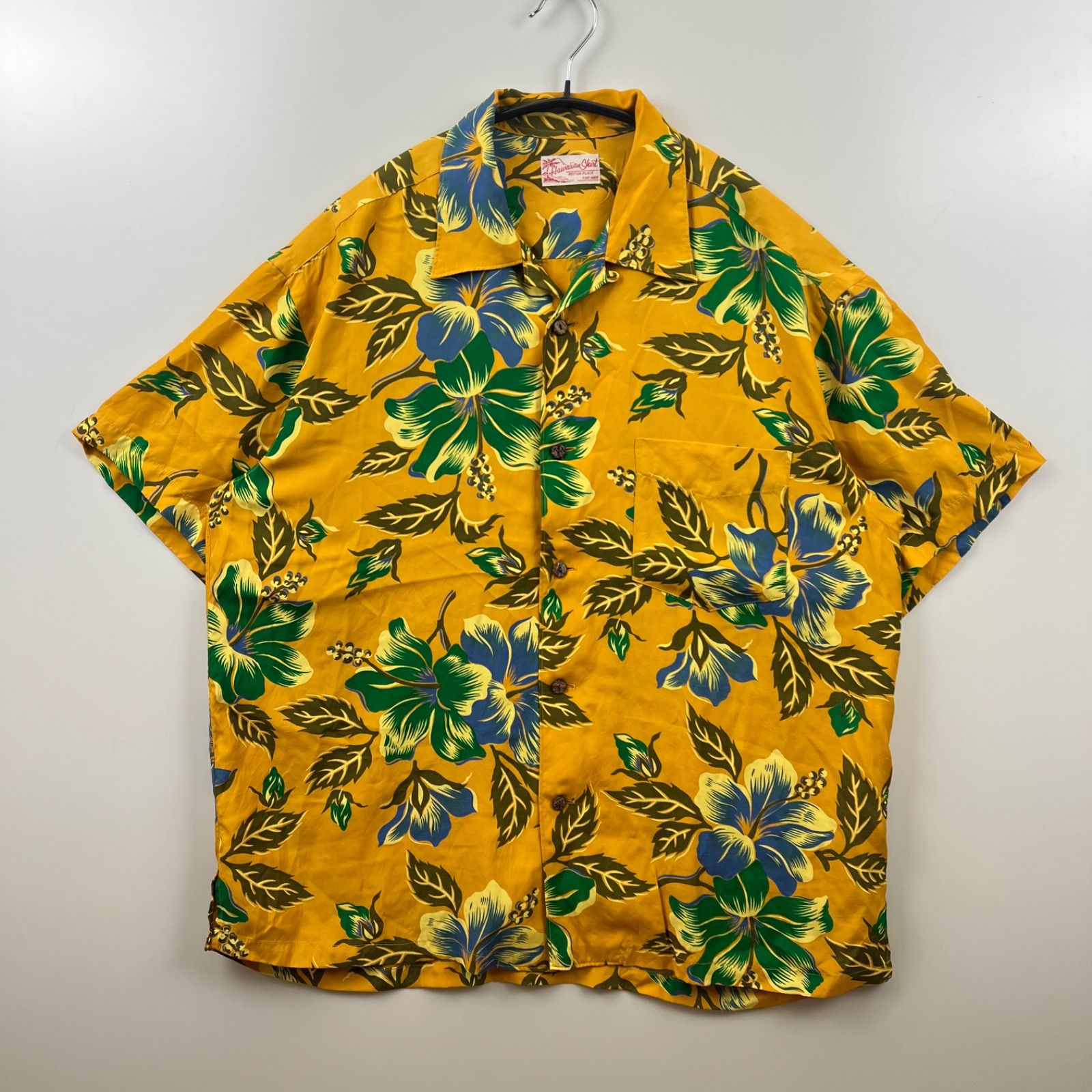 PPFM 90s 1990 vintage ALOHA shirts F rayon silk ペイトンプレイス 