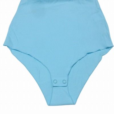 未使用品 イロット IIROT BODY SUIT ボディスーツ タグ付き 長袖 カットソー 1 S相当 スカイ ブルー系 IBO70 X レディース イロット IIROT BODY SUIT ボディスーツ タグ付き 長袖