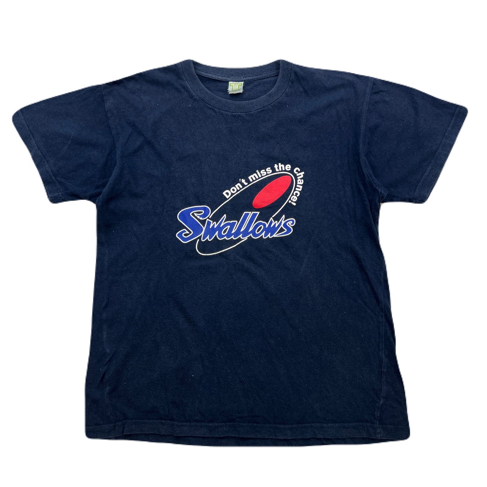 最終決算 高津臣吾 Tシャツ メンズ L ネイビー 濃紺 【 ヤクルト 記念グッズ