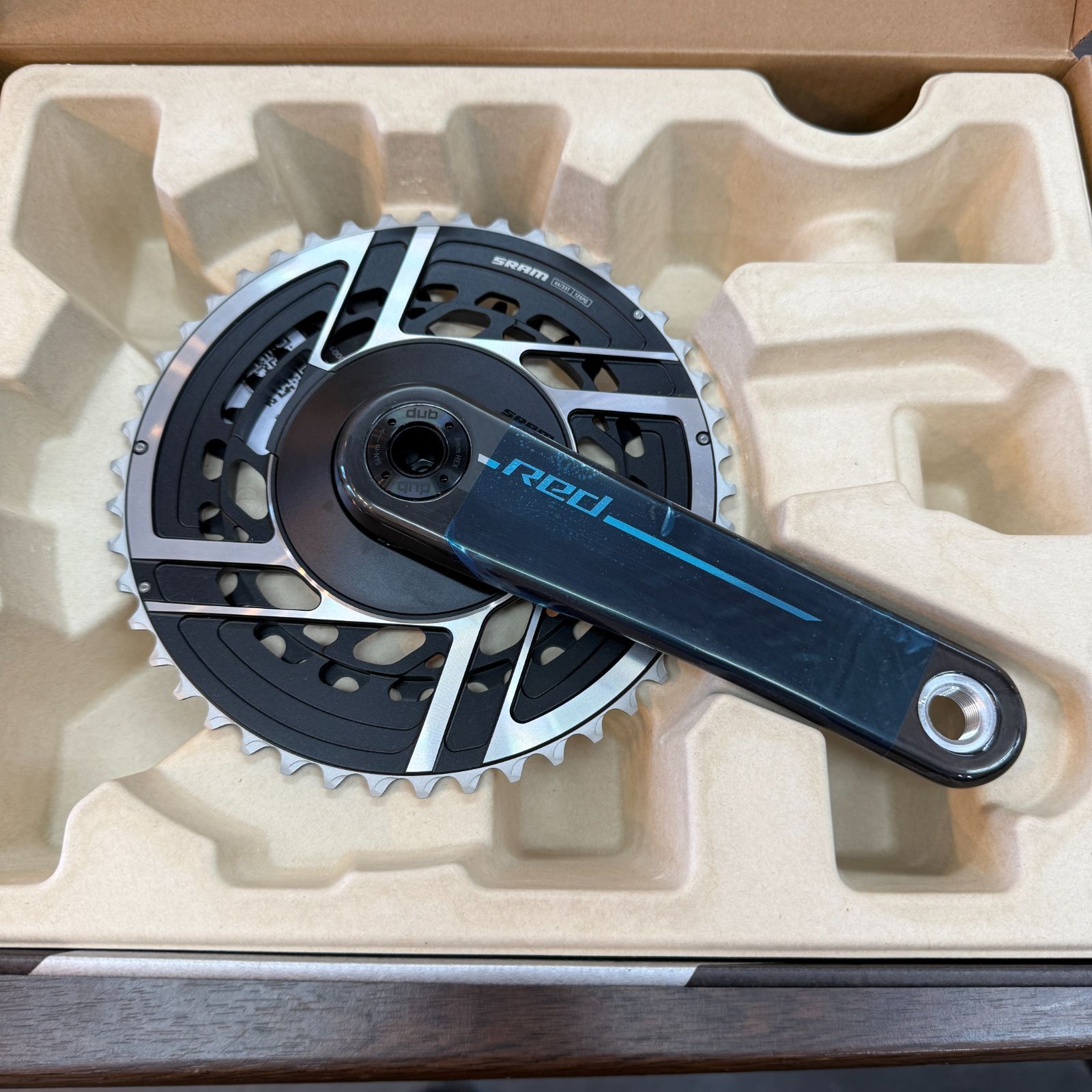 SRAM RED クランクセット - 160mm、2X 12速、46⁄33t、8ボルト