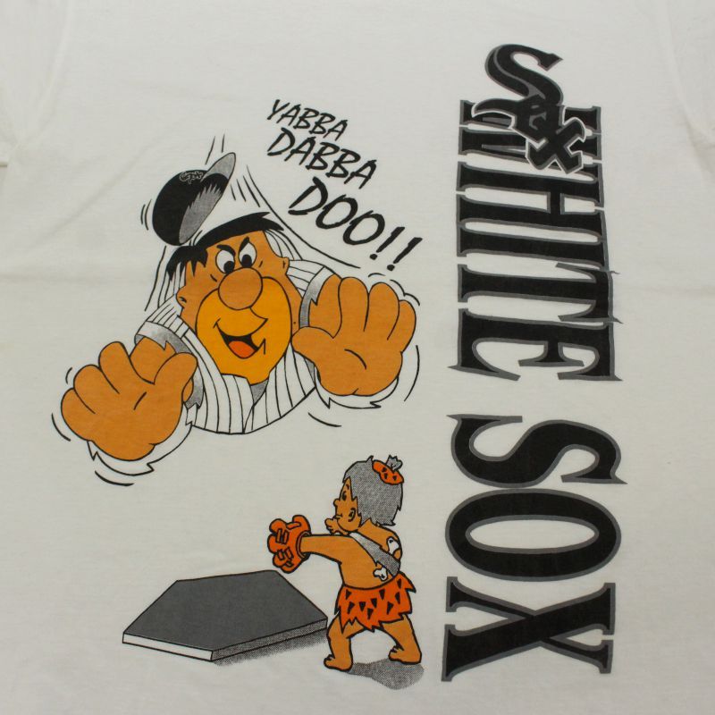 90s MLB vintage 原始家族フリントストーン The Flintstones シカゴ