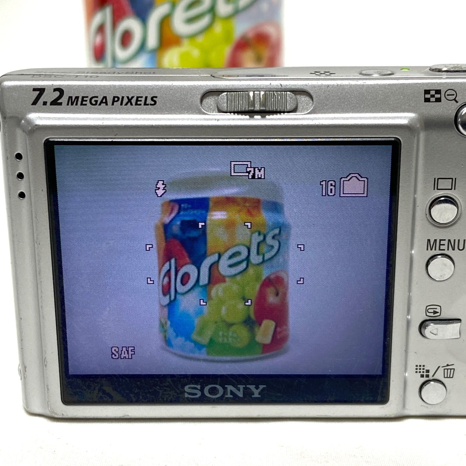 SONY Cyber-shot DSC-T10 ソニー サイバーショット シルバー コンデジ