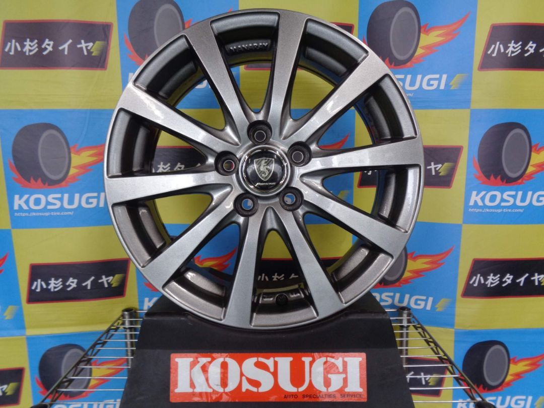 ユーロスピードG10　5.5J-15　5H100　+39　シエンタ　中古ホイール　4本　神奈川県