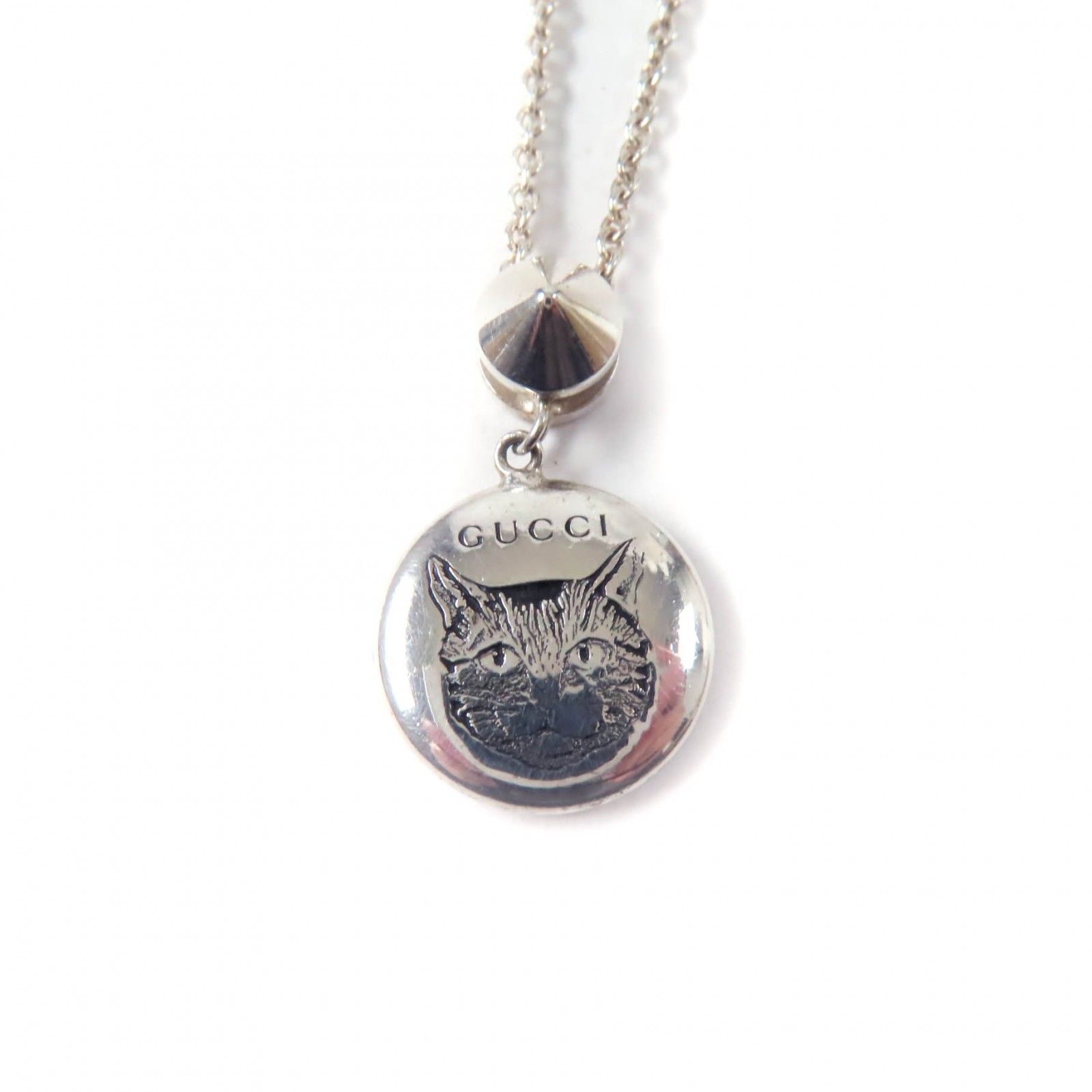 美品☆GUCCI グッチ 502170 ブラインドフォーラブ ネックレス カラー 