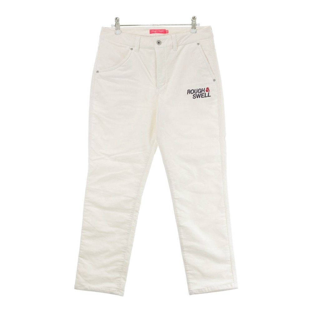 rough&swell ホワイト　パンツ　レディース　サイズM CITRINE Chakra パンツ ボトム ワイドパンツ pants ジョーゼット