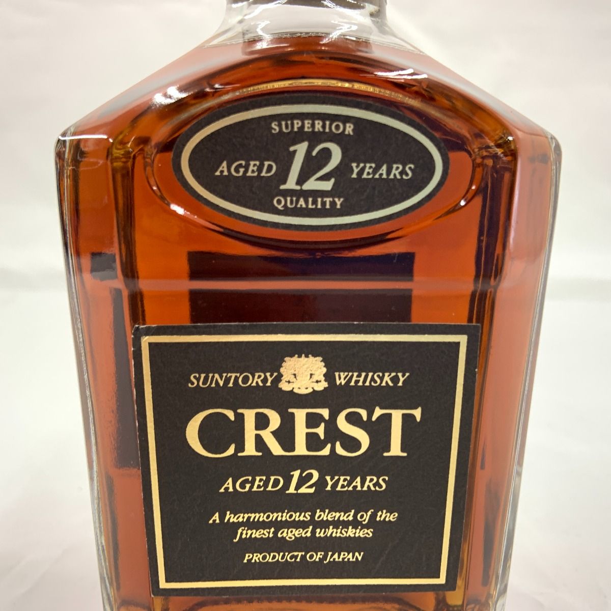 〇〇【北海道内限定発送】CREST サントリークレスト 12年 旧