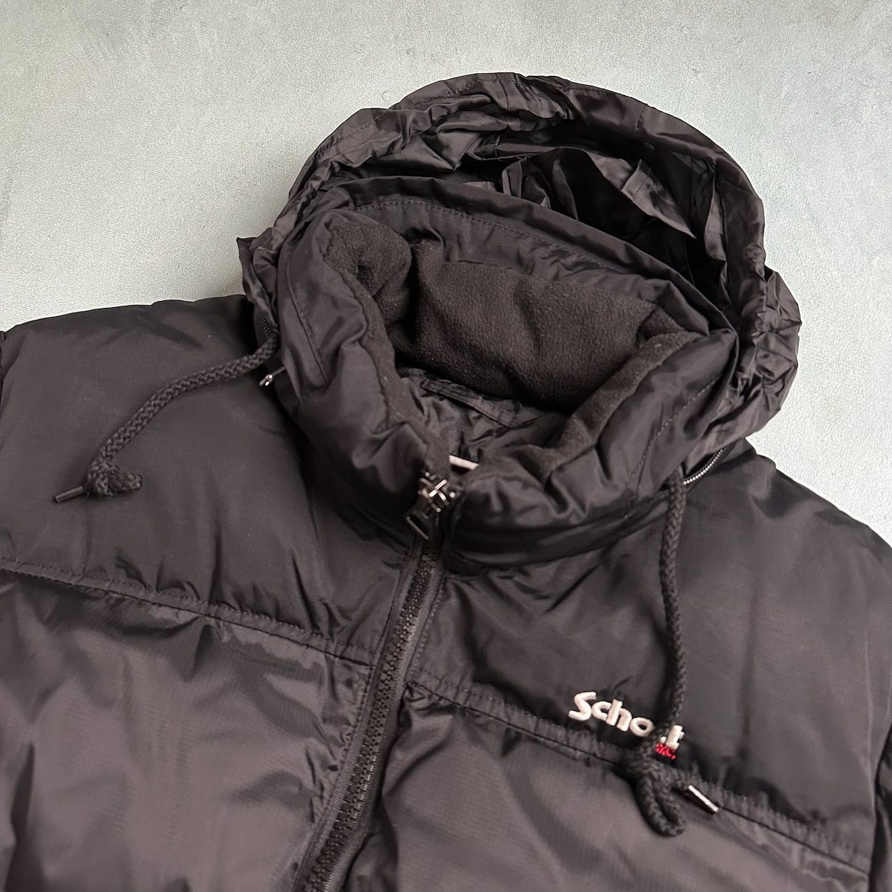 Schott ブラック パディングジャケット M Schott UTAH パディングジャケット ショット ブラック XL 古着