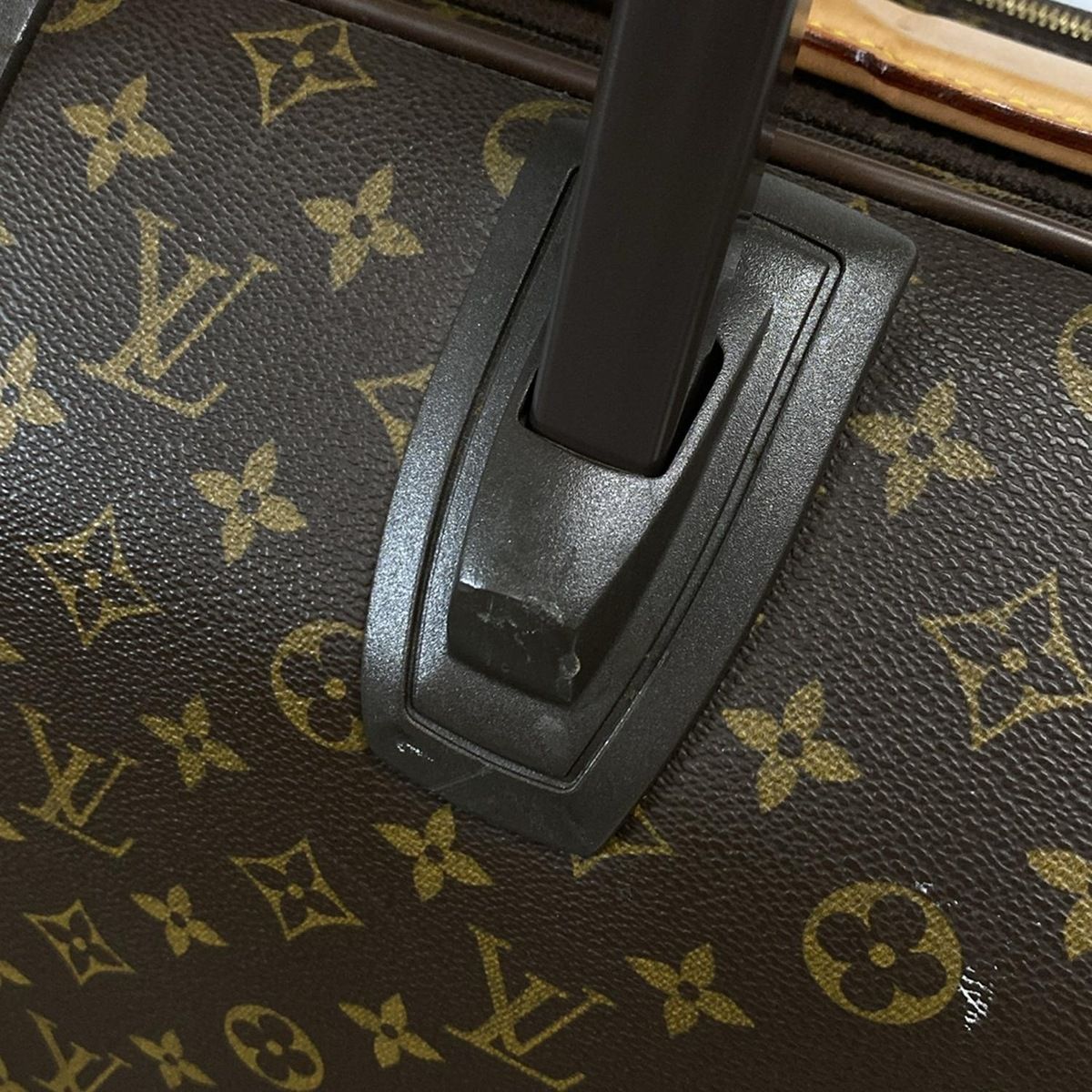 【引渡し可能！】Louis Vuitton 黒キャリーケース【要メンテナンス】 Louis Vuitton 黒キャリーケース【要メンテナンス 詳細ご一読