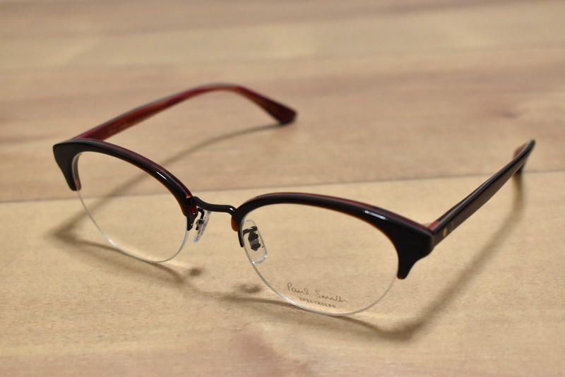 新品 Paul Smith スペクタクルズ PS-9514 ESPRM/MC メガネ 日本製 50 